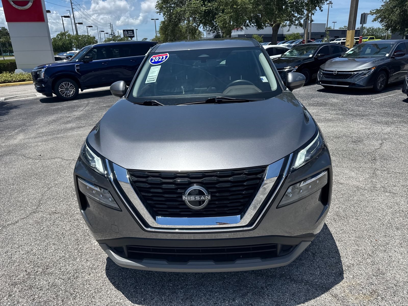 Certified Used 2023 Gray Nissan SV image 3