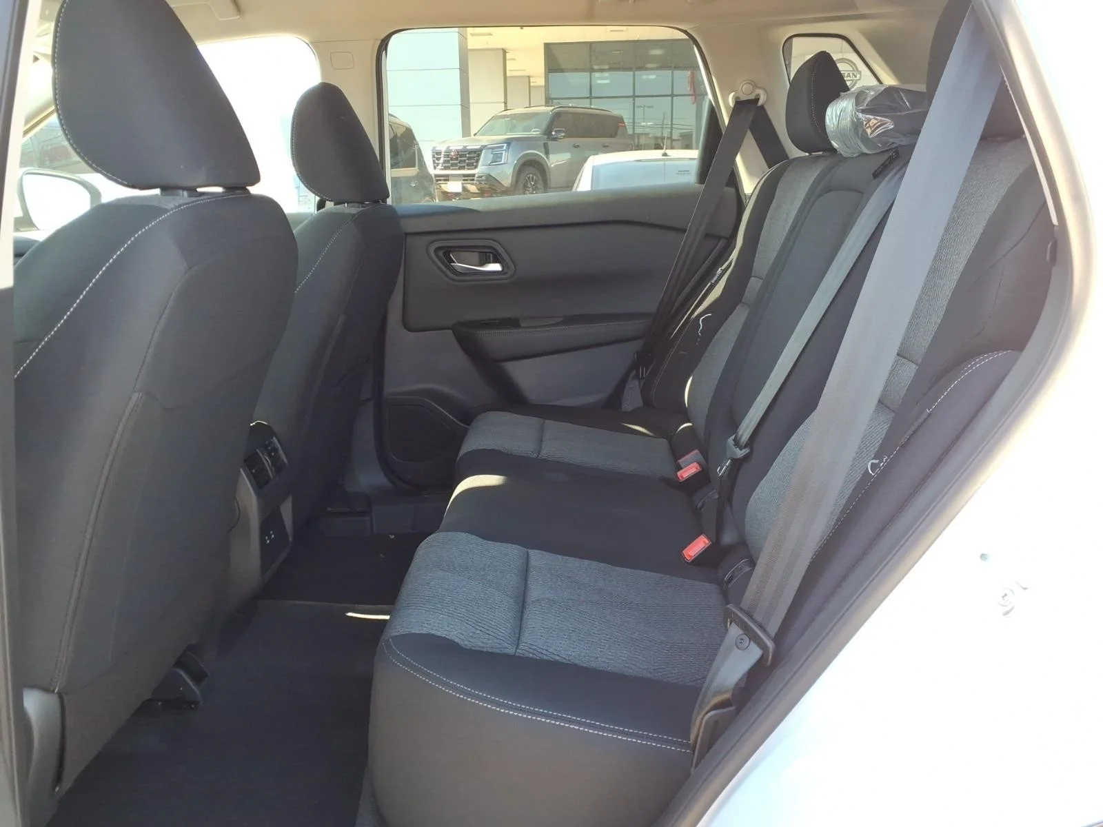 2026 Nissan Rogue SV White at Robbins Nissan