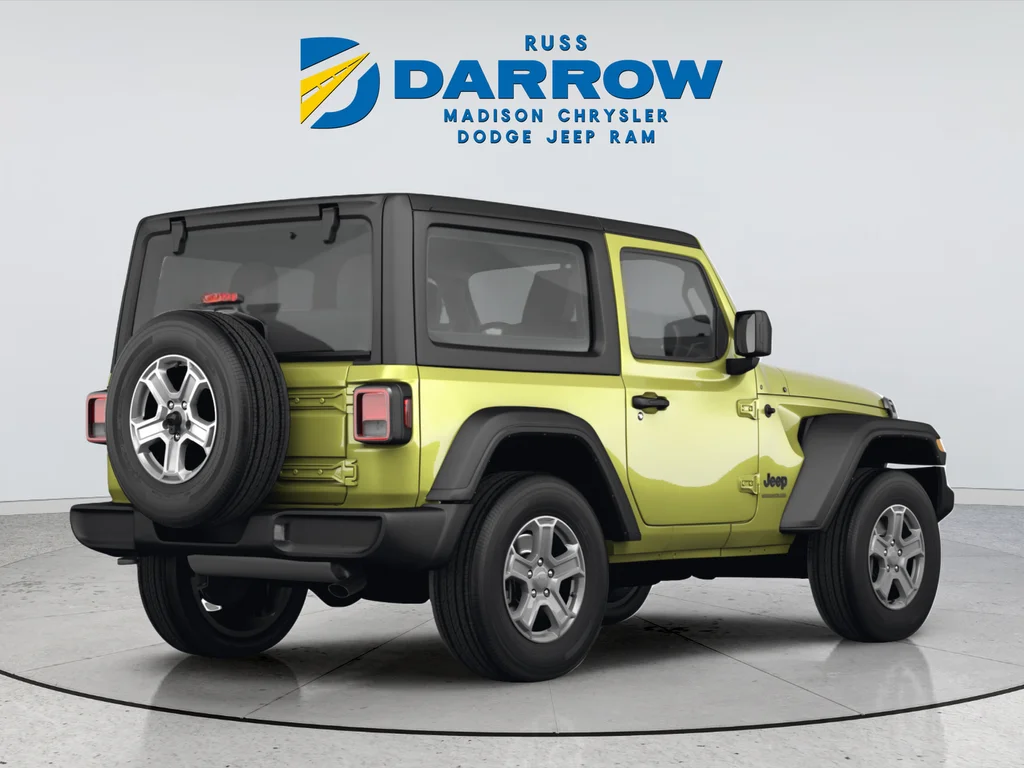 Used 2023 Yellow Jeep Sahara 4xe image 3