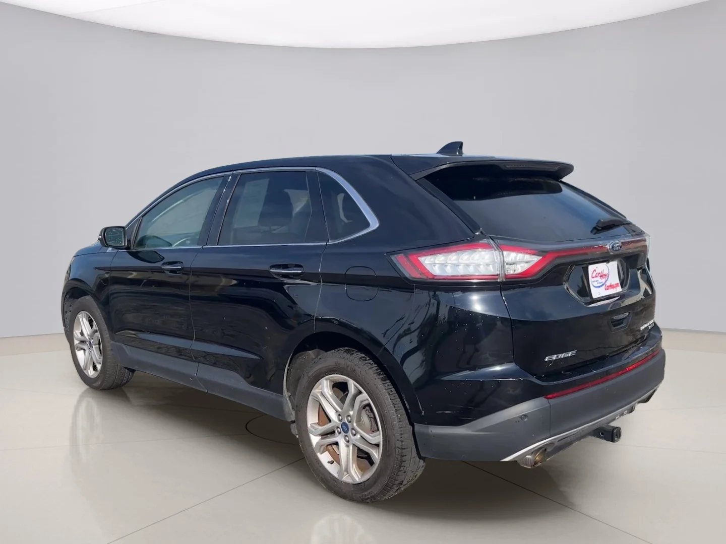 Used 2017 Black Ford TITANIUM image 3