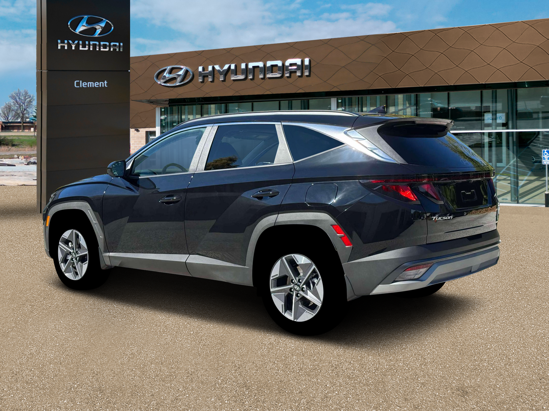 New 2026 Gray Hyundai SEL AWD image 4