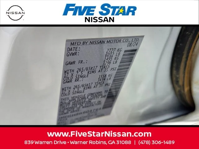 Used 2025 White Nissan SV image 18