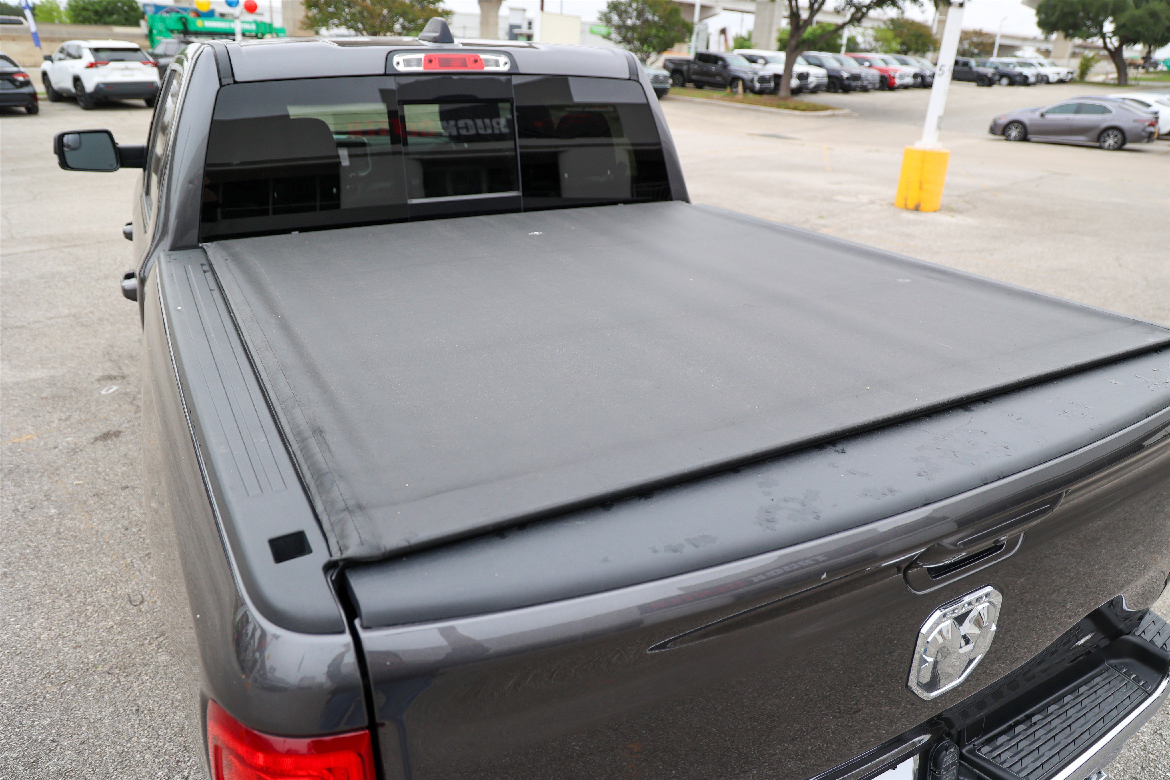 Used 2022 Granite Crystal Metallic Clearcoat Ram Lone Star image 14