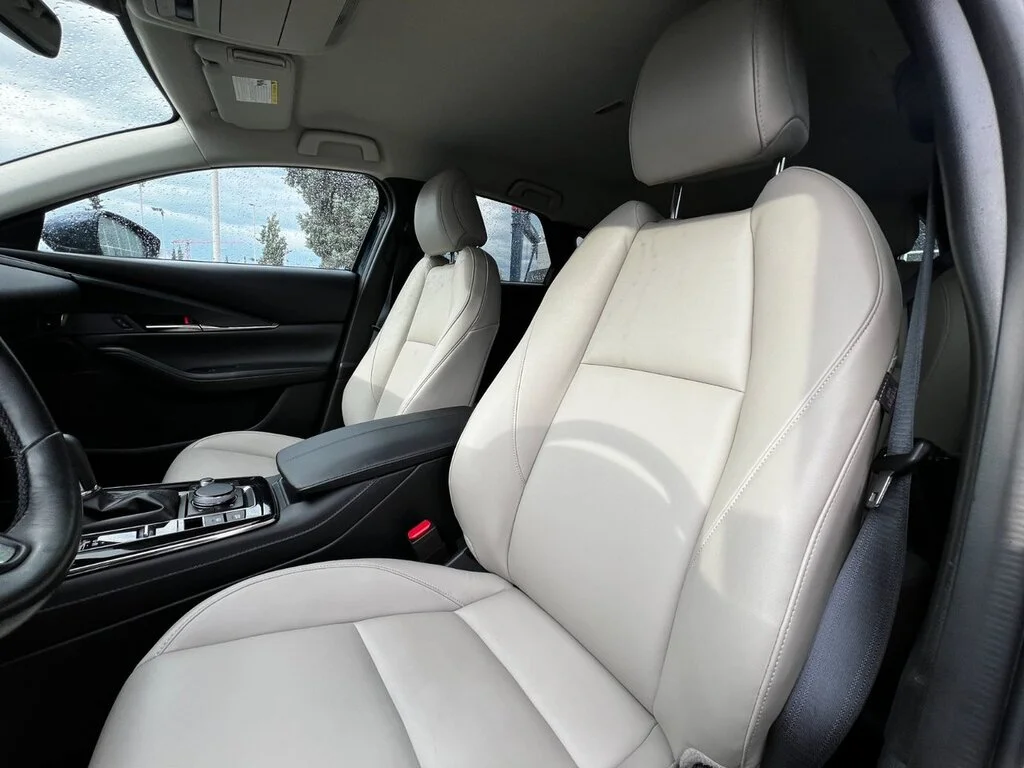 Certified Used 2023 Deep Crystal Blue Mica Mazda GS AWD at GS AWD with Luxury Package. Leatherette, image 14