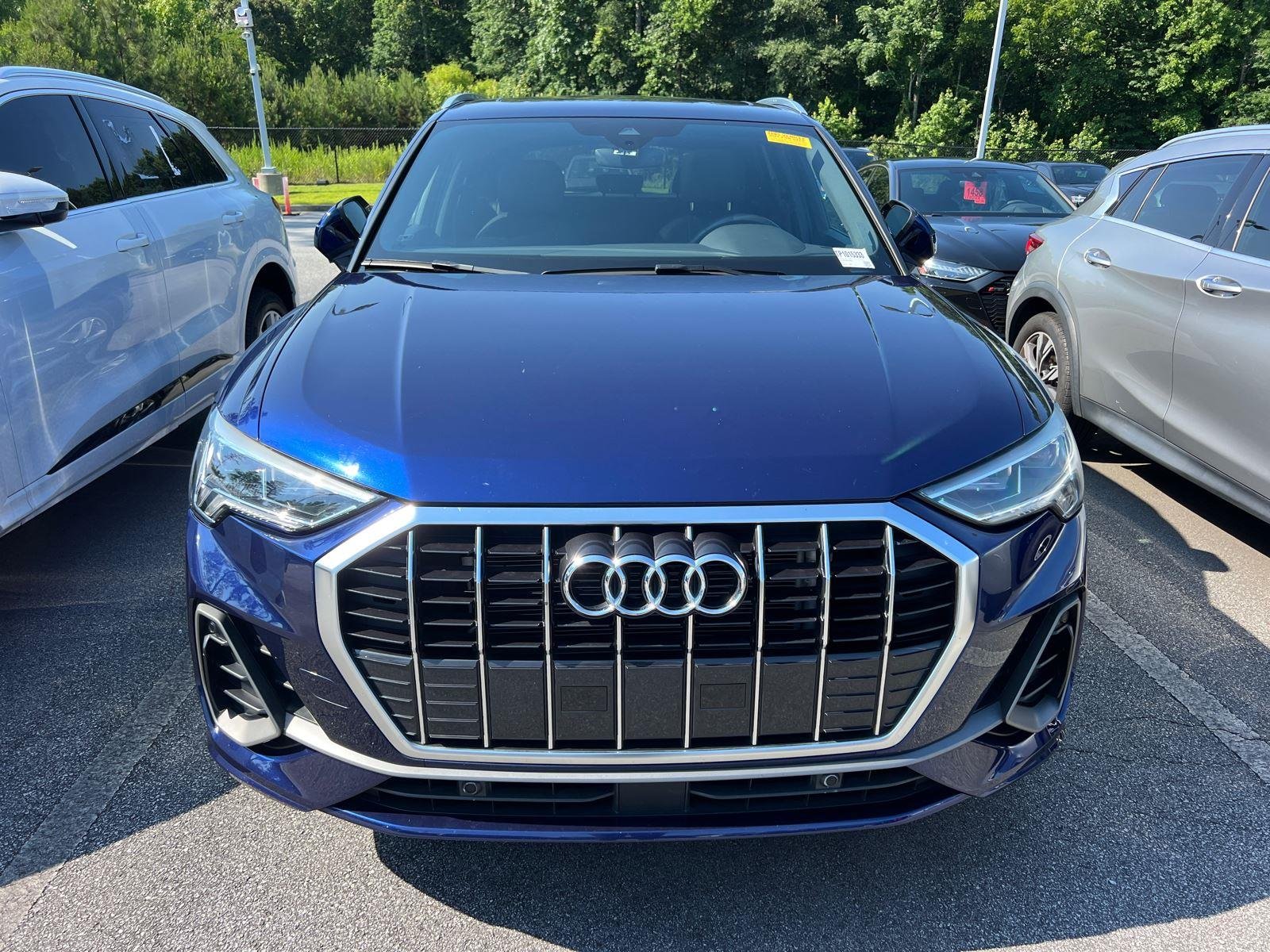 Used 2023 Navarra Blue Metallic Audi S line Premium image 2