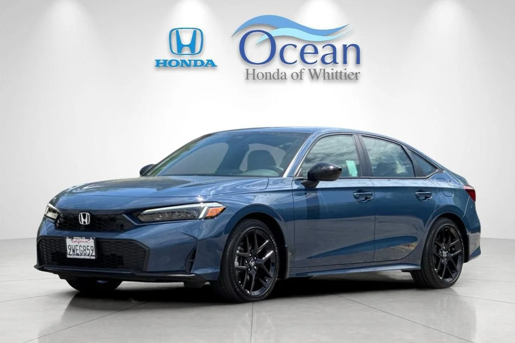 Certified Used 2025 Blue Lagoon Pearl Honda Sport image 44