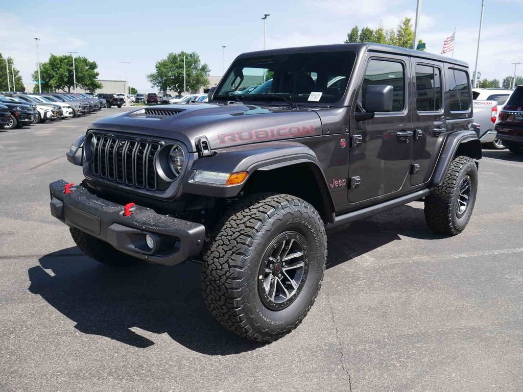 New 2026 Granite Crystal Metallic Clear-Coat Exterior Paint Jeep Rubicon image 3