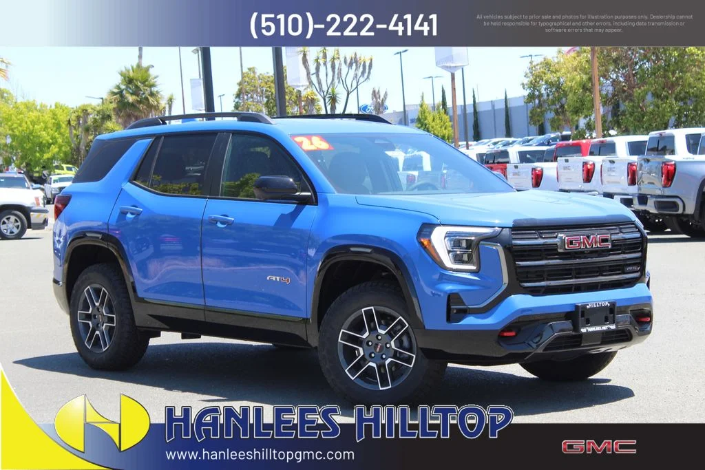New 2026 Blue GMC AT4 image 1