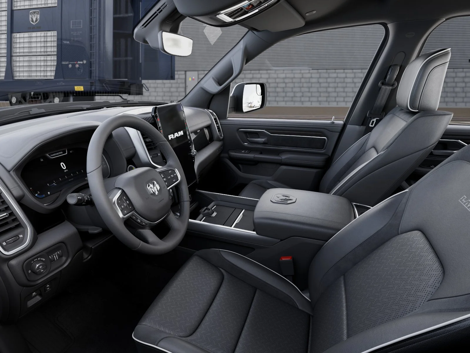 New 2026 Diamond Black Crystal Pearl-Coat Exterior Paint RAM Laramie image 22