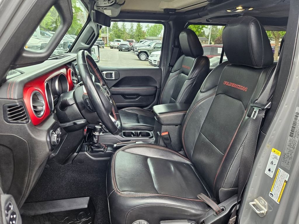 Certified Used 2020 Gray Clearcoat Jeep Unlimited Rubicon image 12