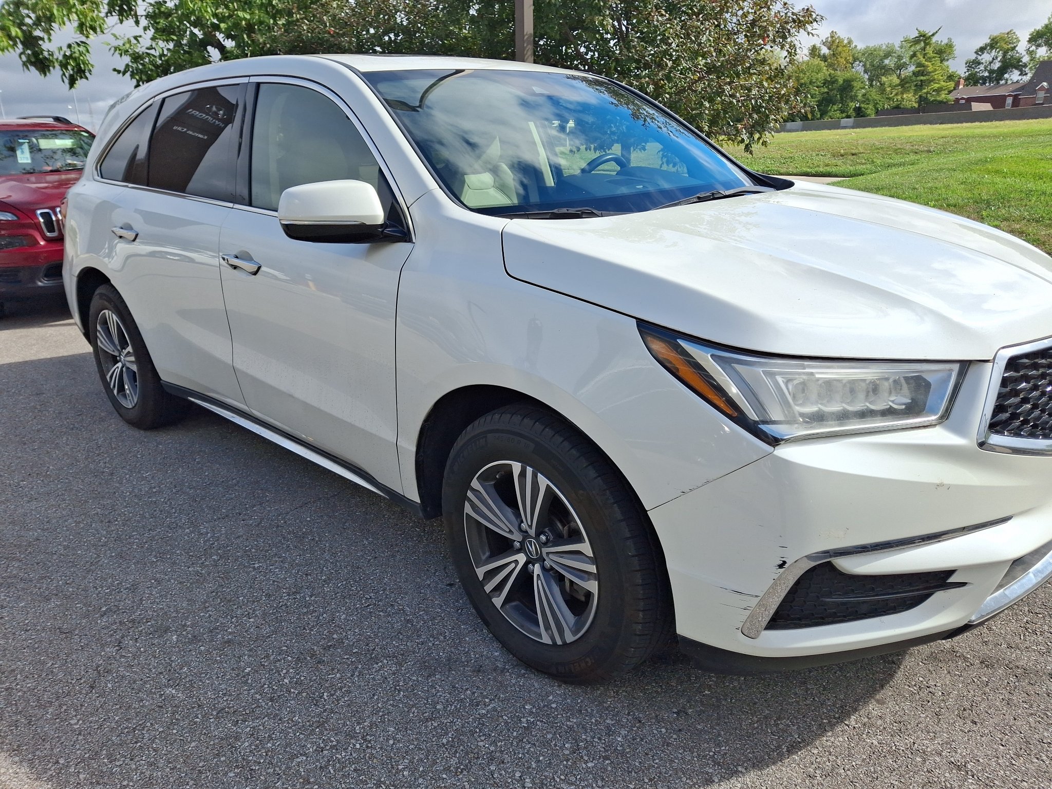 Used 2018 White Diamond Pearl Acura 3.5L (A9) image 9
