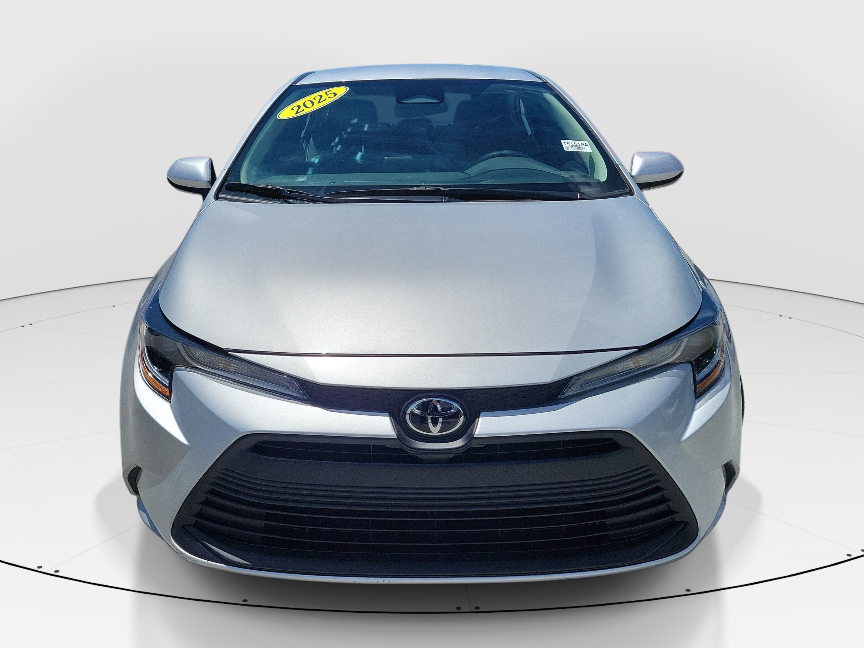 Used 2025 Classic Silver Metallic Toyota LE image 2