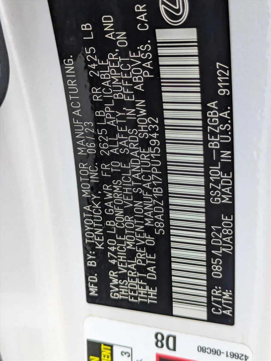 Certified Used 2023 Eminent White Pearl Lexus ES 350 image 24