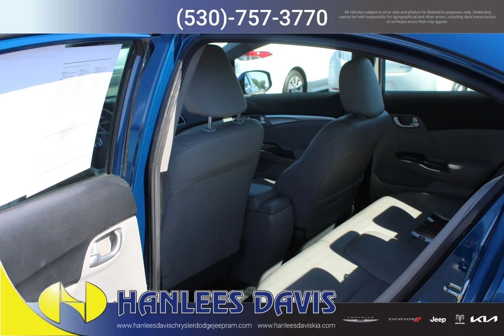 Used 2013 Blue Honda EX-L image 15