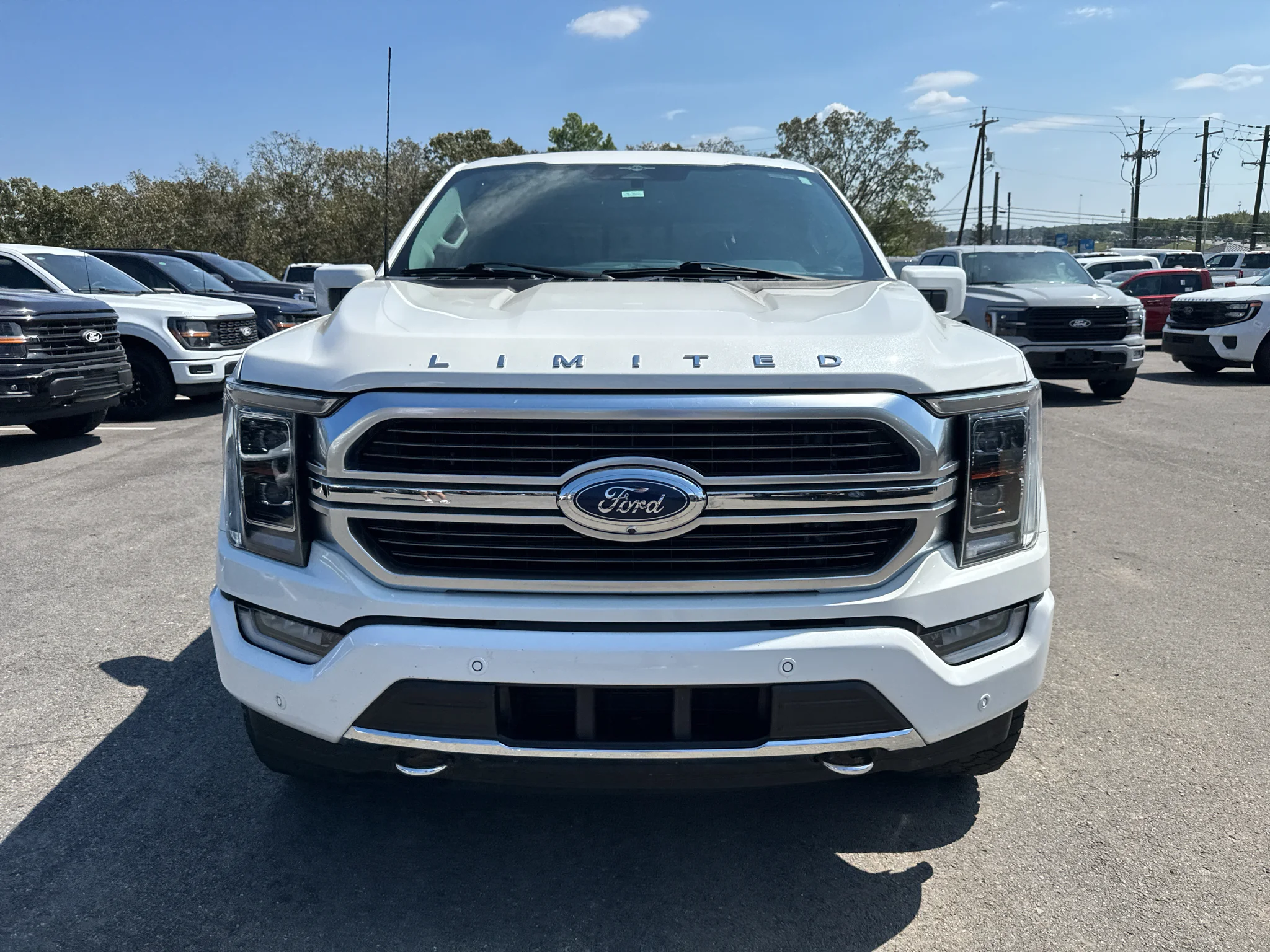 Certified Used 2023 Star White Ford Limited image 2
