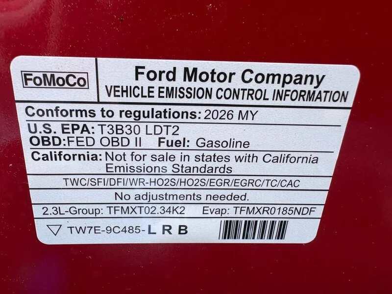 Used 2026 Red Metallic FORD ST-LINE image 14