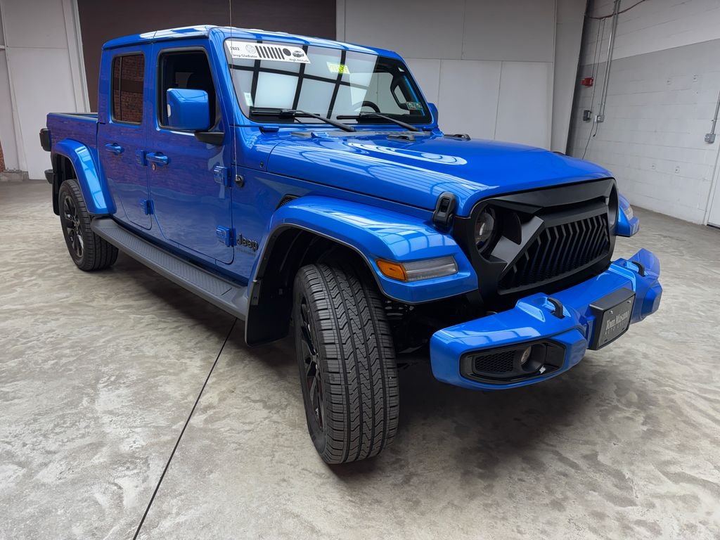Certified Used 2023 Blue Jeep Overland image 5