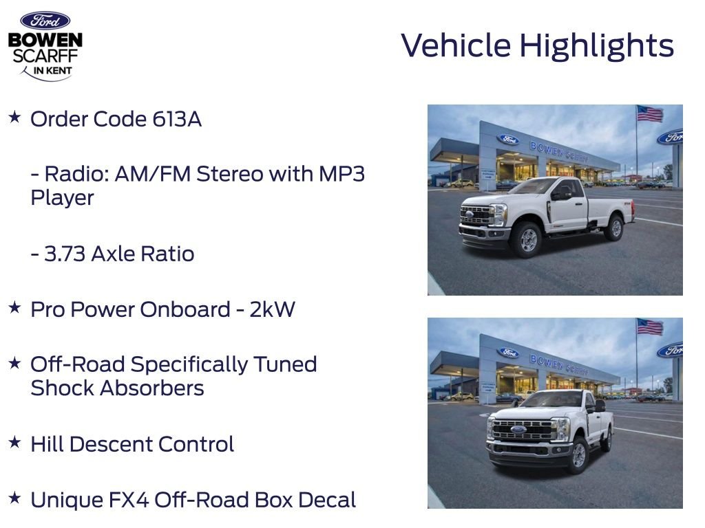 New 2026 Oxford White Ford XLT image 6