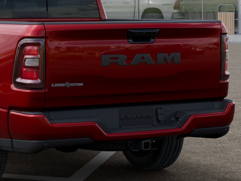 New 2026 Molten Red Pearl-Coat Exterior Paint RAM Lone Star Night Edition image 39