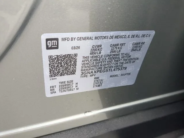 New 2026 Sterling Gray Metallic Chevrolet LT image 32
