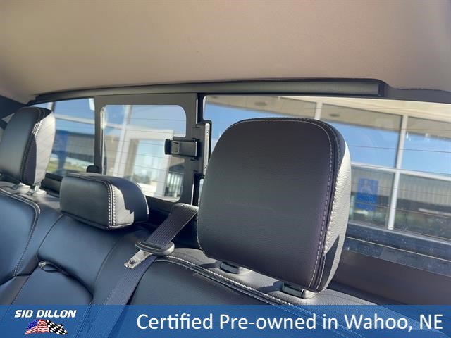 Used 2023 Carbonized Gray Metallic Ford LARIAT image 20
