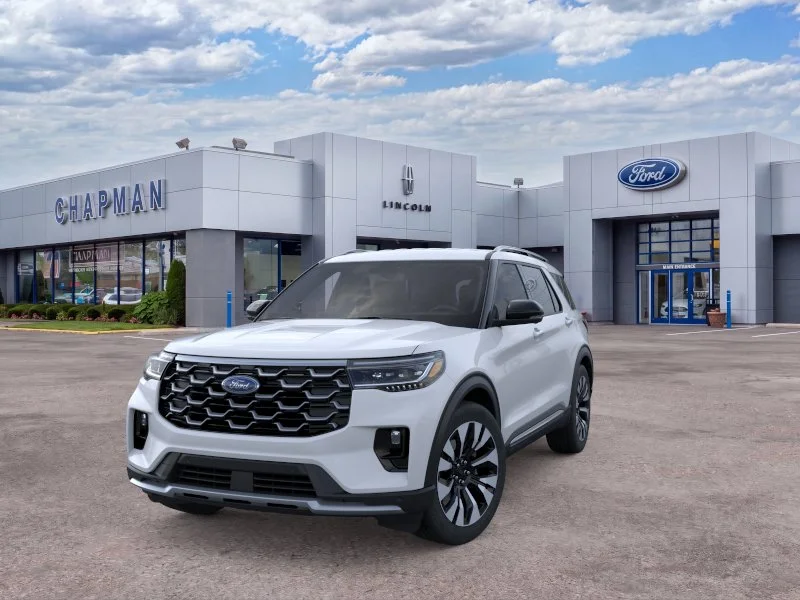 New 2026 Space White Metallic Ford Platinum™ image 2