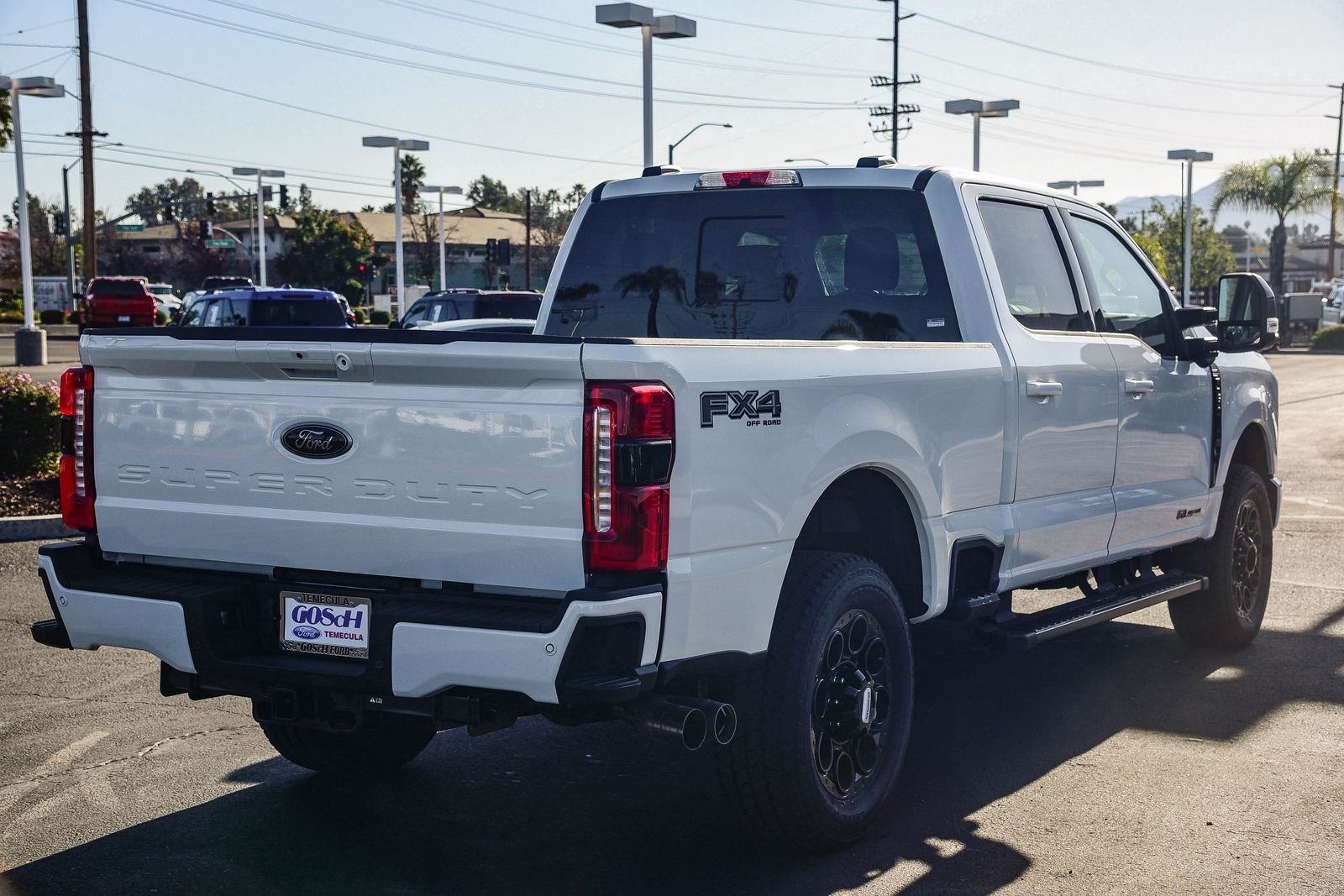 New 2026 Star White Metallic Tri-Coat Ford F-250® Lariat® image 4