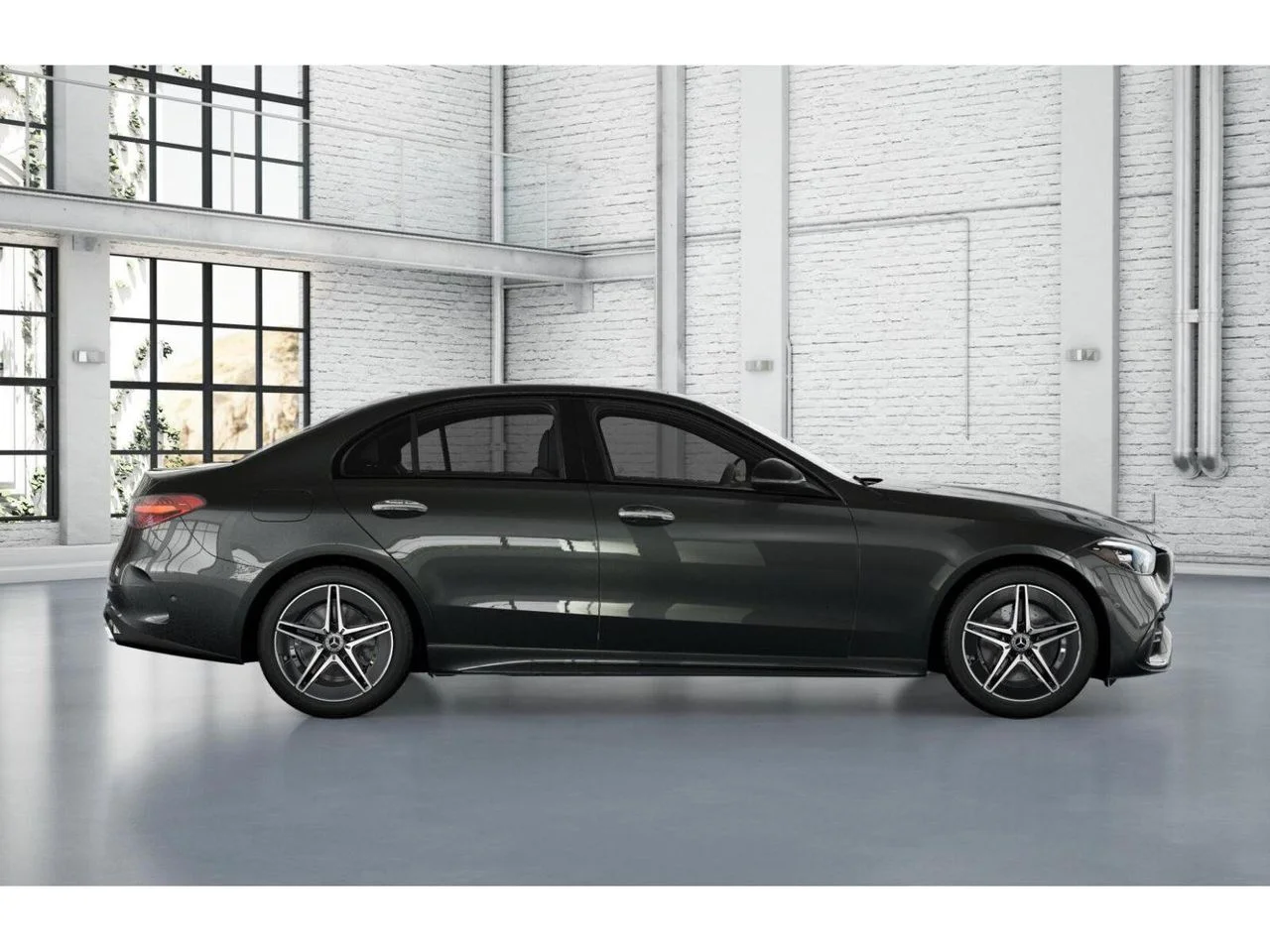 New 2026 Graphite Grey Metallic Mercedes-Benz C 300 image 2