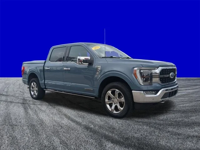 Certified Used 2023 Azure Gray Metallic Ford King Ranch image 2