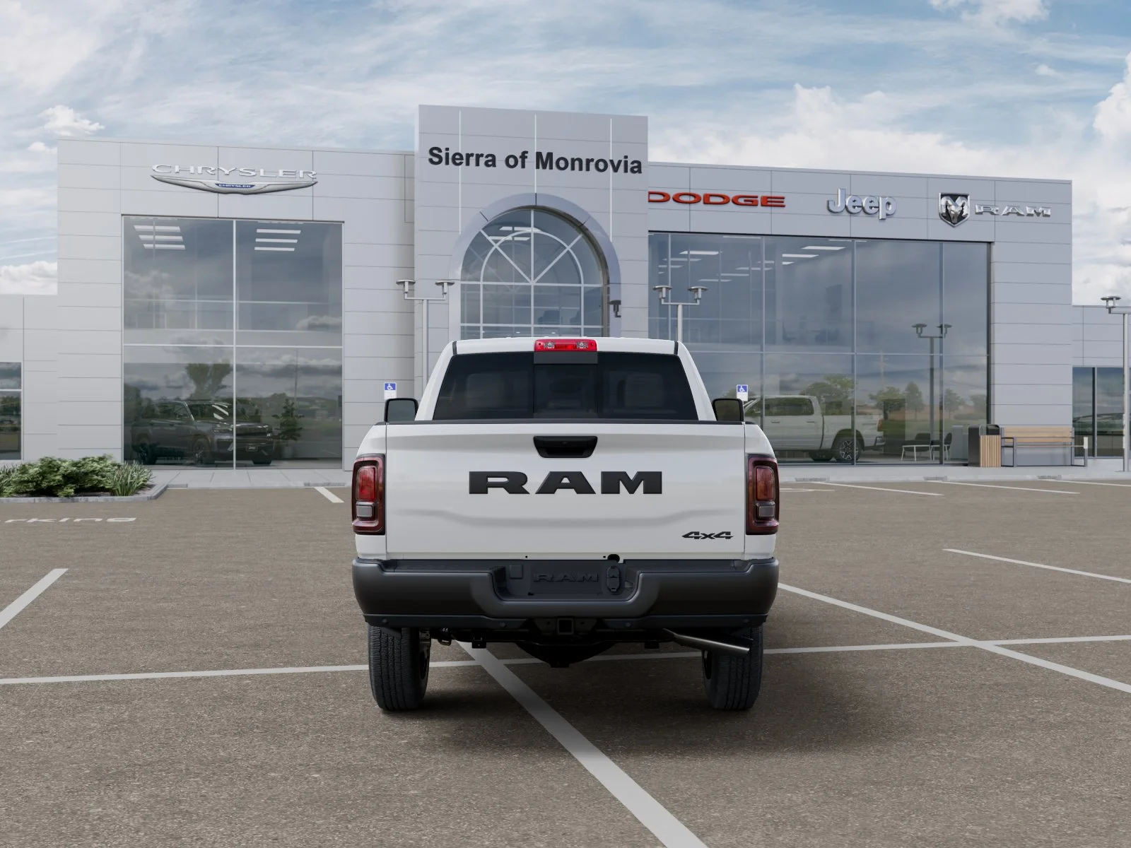 New 2027 Bright White Clear-Coat Exterior Paint RAM Tradesman image 33
