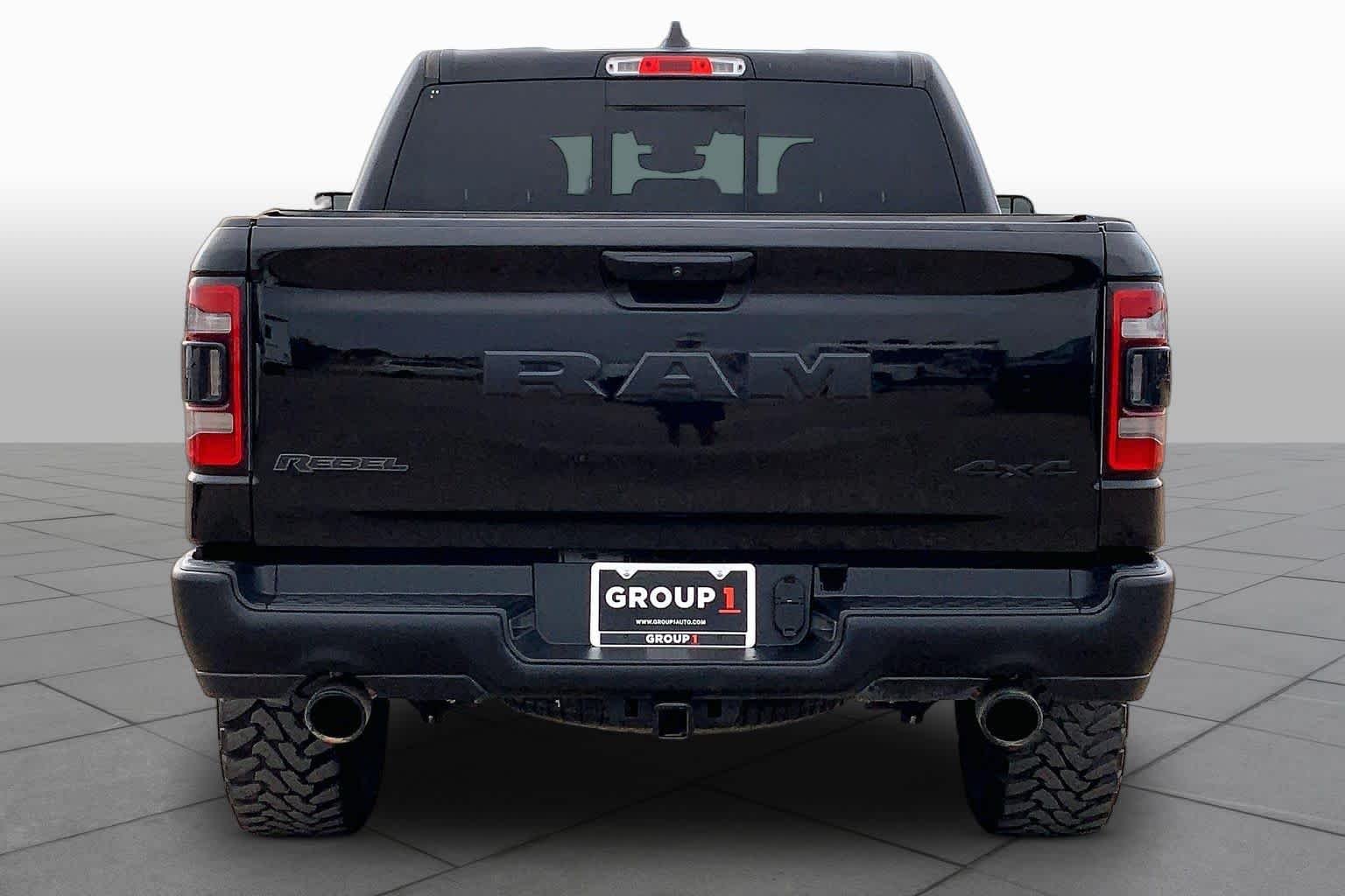 Used 2020 Diamond Black Crystal Pearlcoat Ram Rebel image 5