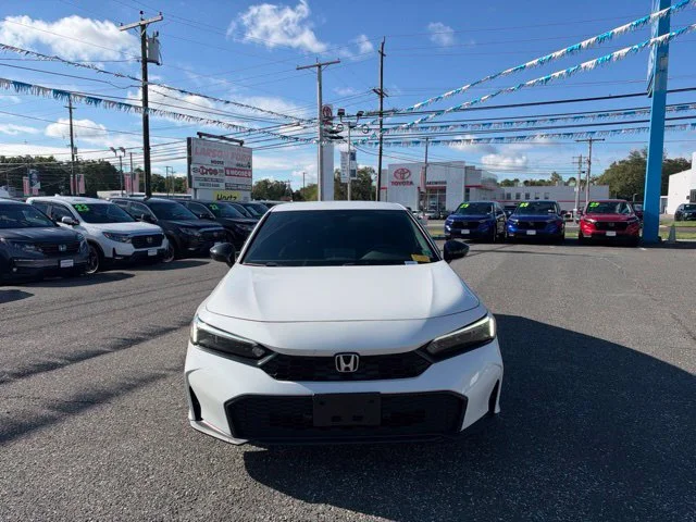 Used 2025 Platinum White Pearl Honda Sport image 3