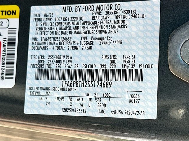 New 2025 Gray Metallic Ford EcoBoost image 19
