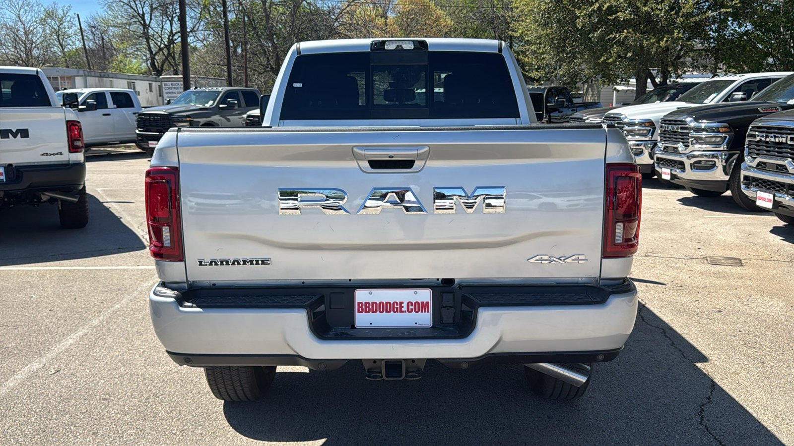New 2026 Silver-Zynith Exterior Paint RAM Laramie image 6