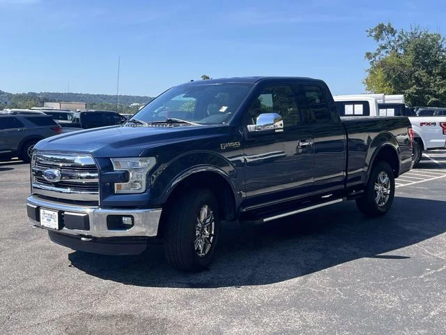 Used 2016 Blue Jeans Metallic Ford Lariat image 8