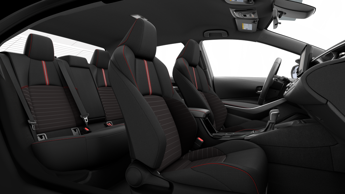 New 2025 Midnight Black Metallic Toyota SE image 6