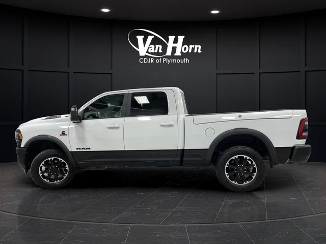 Used 2023 Bright White Clearcoat Ram Rebel image 6