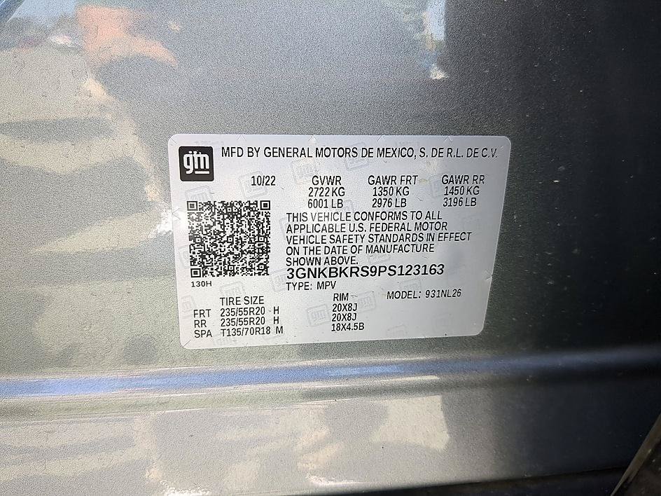Used 2023 STERLING GRAY METALLIC Chevrolet RS image 39
