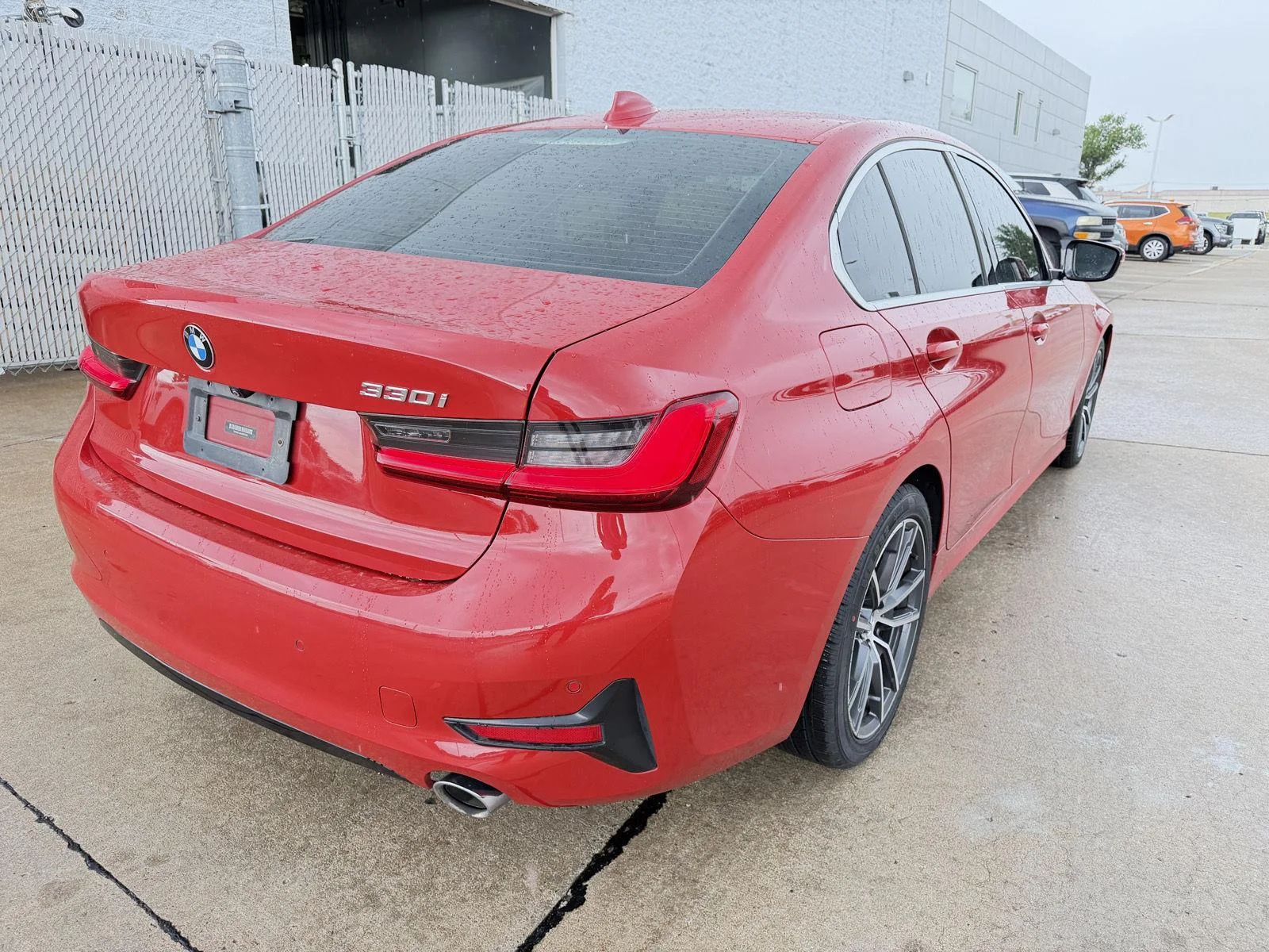 Used 2021 Melbourne Red Metallic BMW 330i image 4
