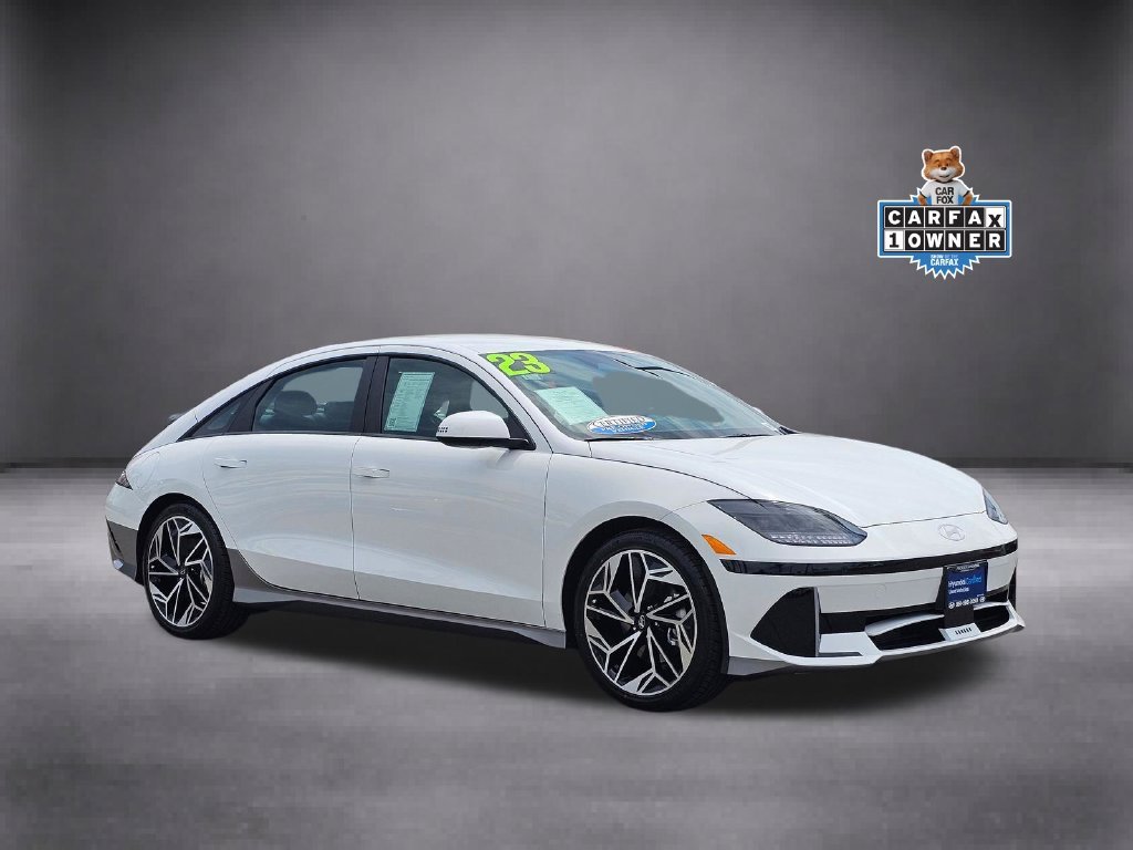 Certified 2023 Hyundai IONIQ 6 SEL with VIN KMHM34AA0PA024211 for sale in Moreno Valley, CA