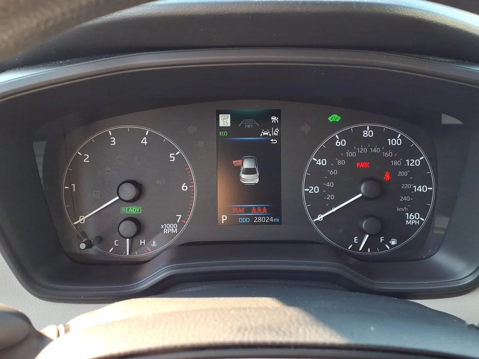 Used 2025 Classic Silver Metallic Toyota Hybrid LE image 23