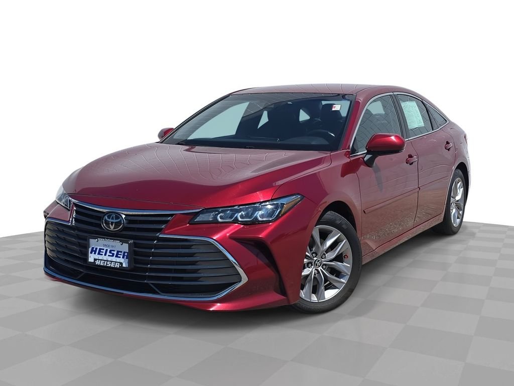 Certified Used 2021 Red Toyota XLE image 1
