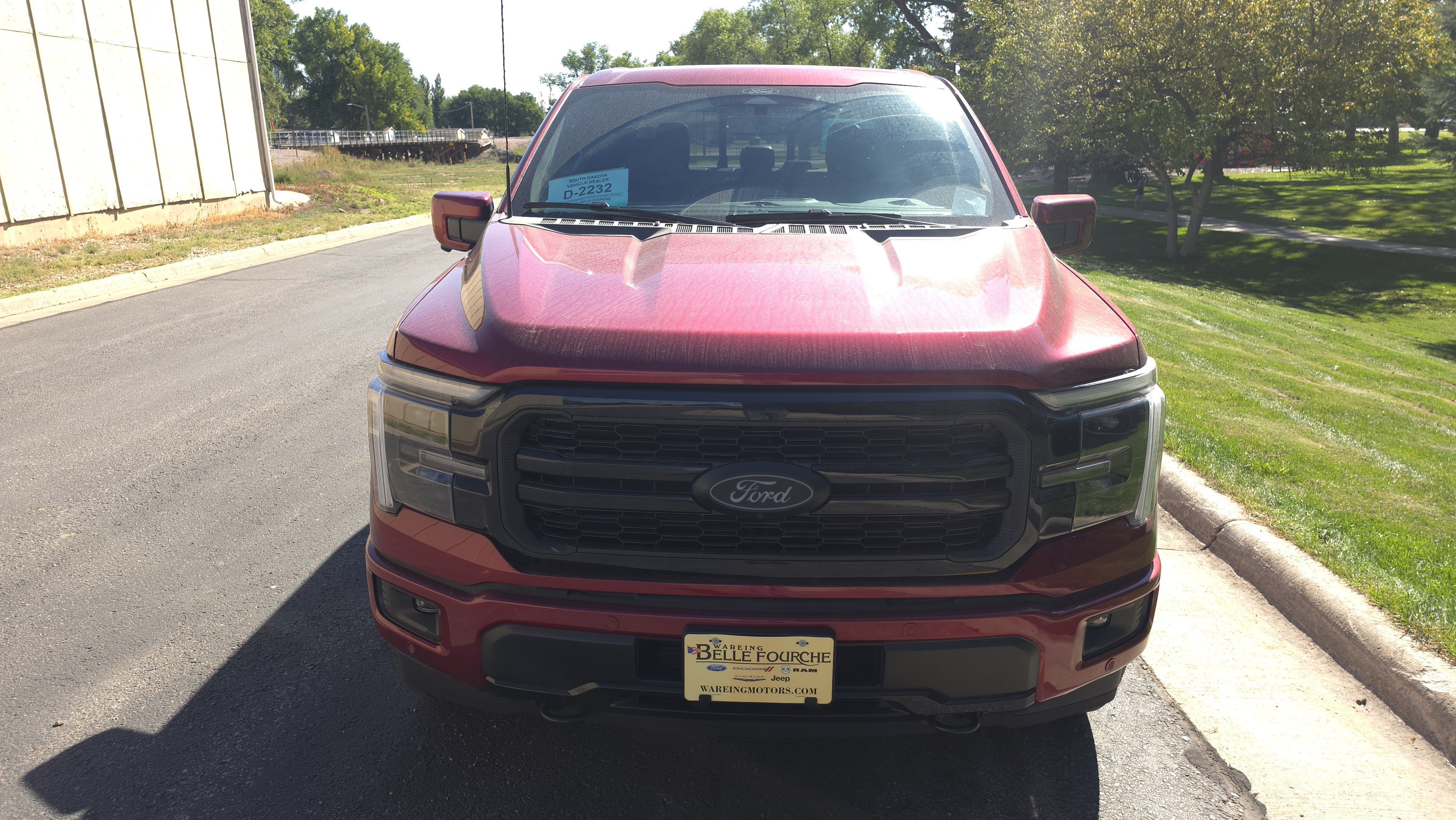New 2026 Ruby Red Metallic Tinted Clearcoat Ford LARIAT image 9
