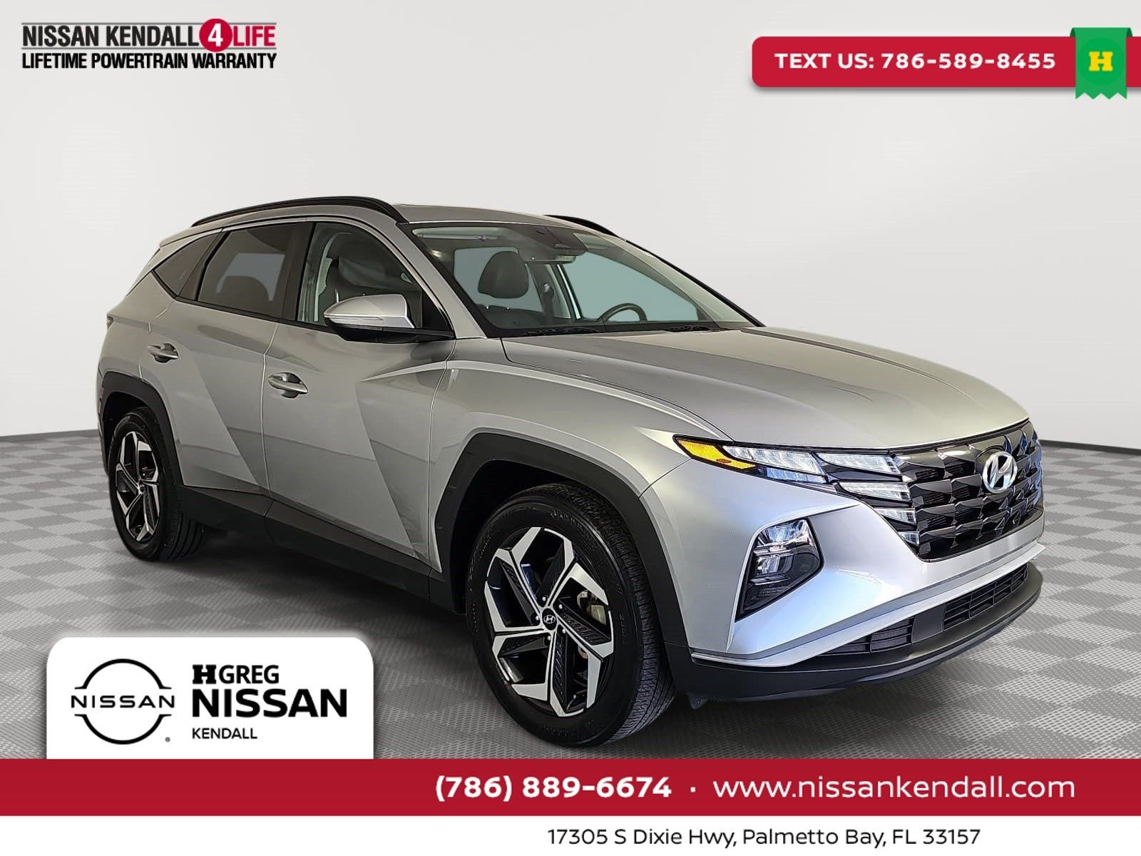 Used 2023 Silver Hyundai SEL image 1