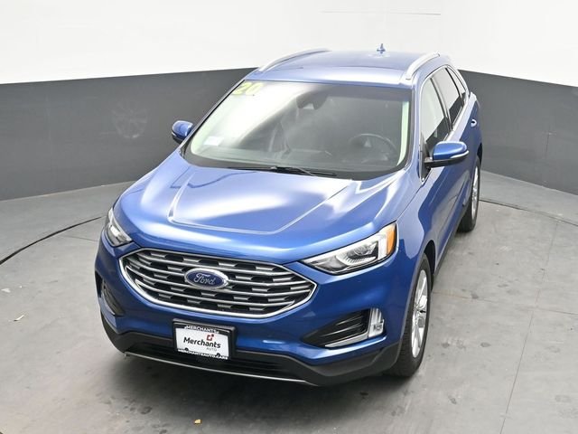Used 2020 Blue Ford Titanium image 23