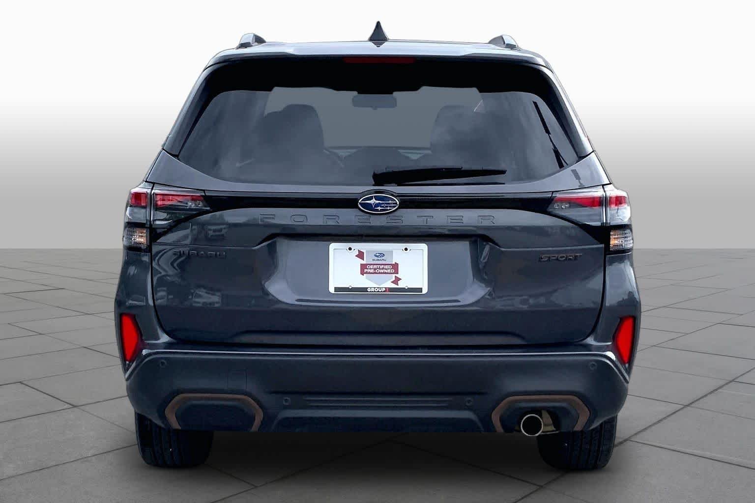 Used 2025 Magnetite Gray Metallic Subaru Sport image 5