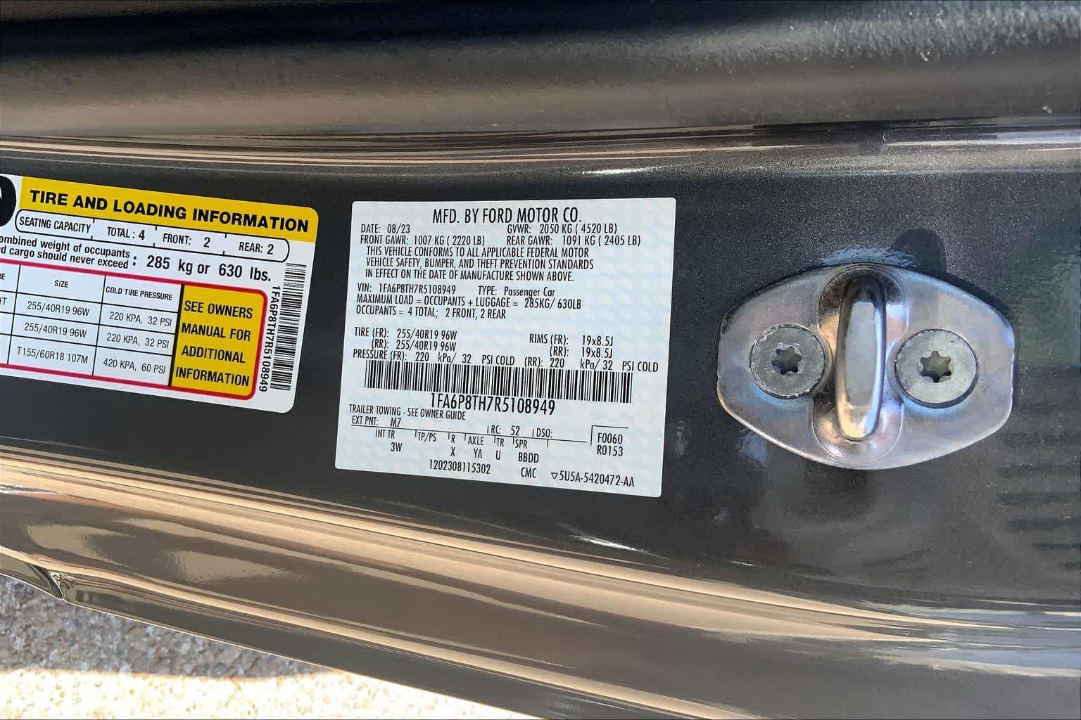 Certified Used 2024 Carbonized Gray Ford EcoBoost Premium image 37