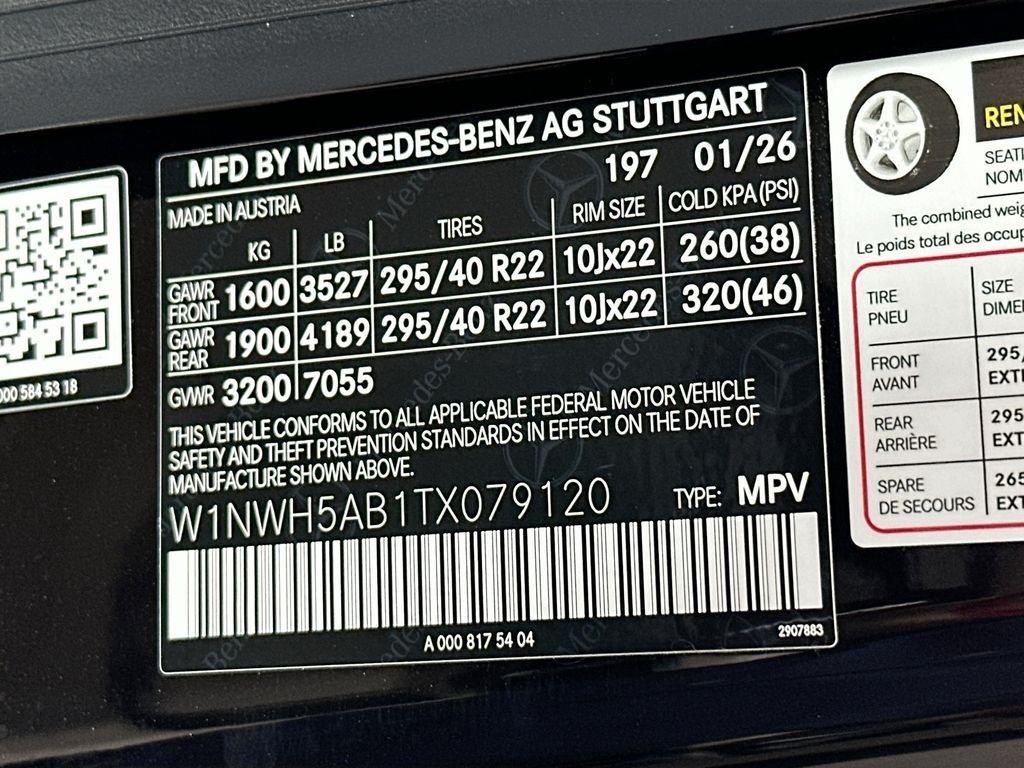 New 2026 Obsidian Black Metallic Mercedes-Benz G 63 AMG® image 34