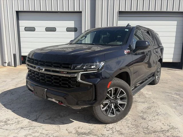 Used 2021 Blue Chevrolet Z71 image 1
