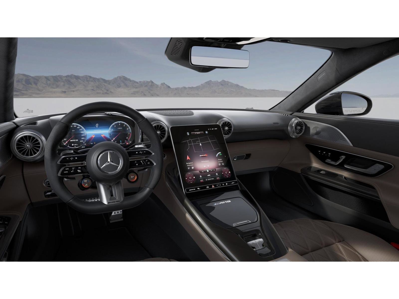 New 2027 MANUFAKTUR Rubellite Red Metallic Mercedes-Benz AMG® SL 55 image 3